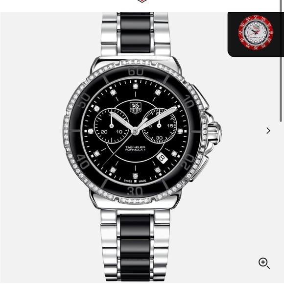 Tag Heuer Accessories - Tag Heuer 72 diamonds, unisex FORMULA 1 - Chronograph Watch